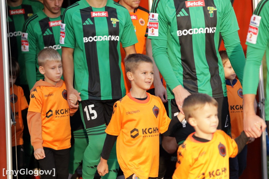 Emocje w meczu Chrobrego z Górnikiem