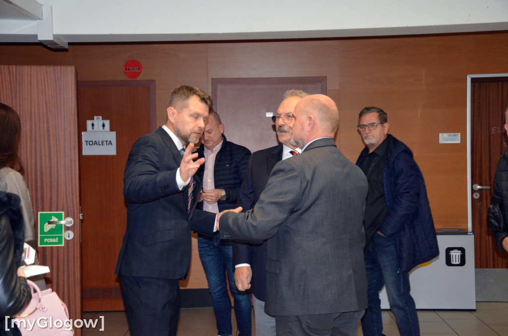 Spotkanie z posłami w Głogowie
