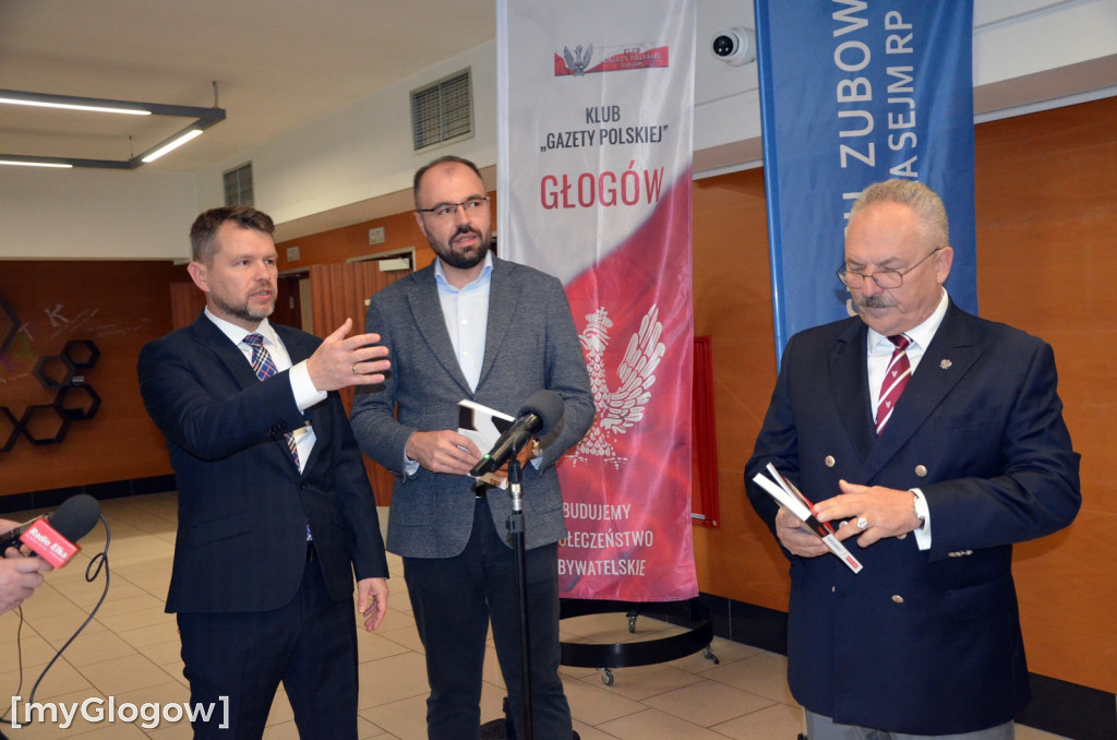 Spotkanie z posłami w Głogowie