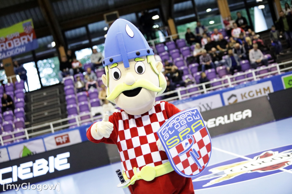 Chrobry grał z mistrzem Polski