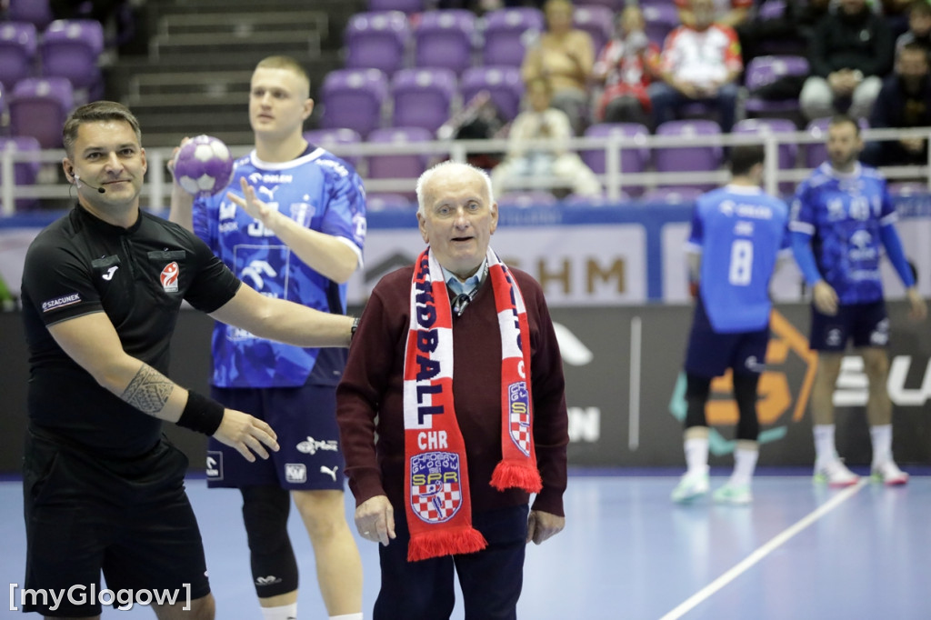 Chrobry grał z mistrzem Polski