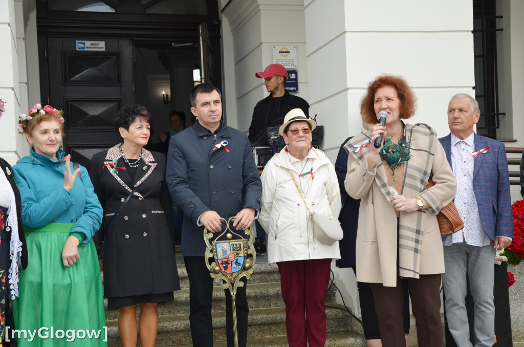 Korowód seniorów w Głogowie