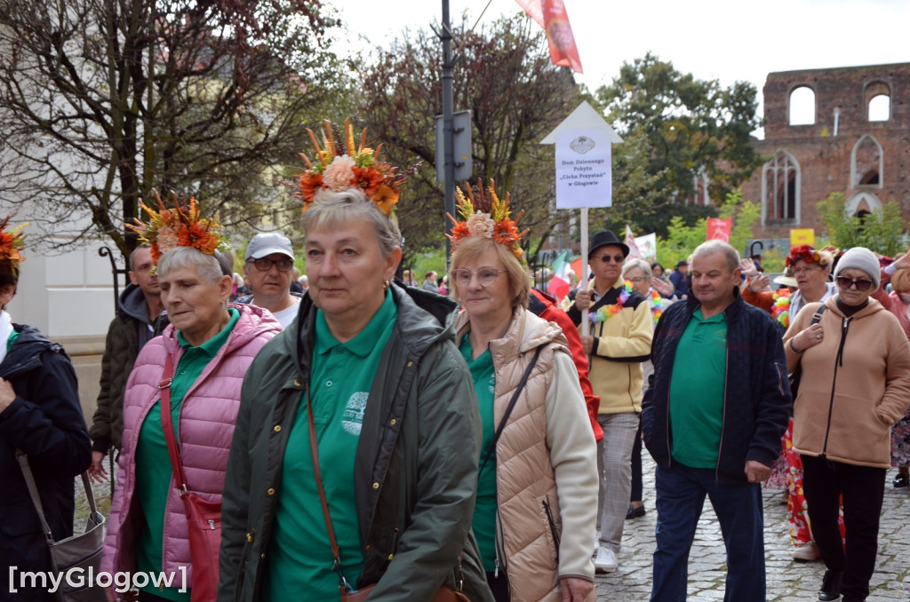 Korowód seniorów w Głogowie