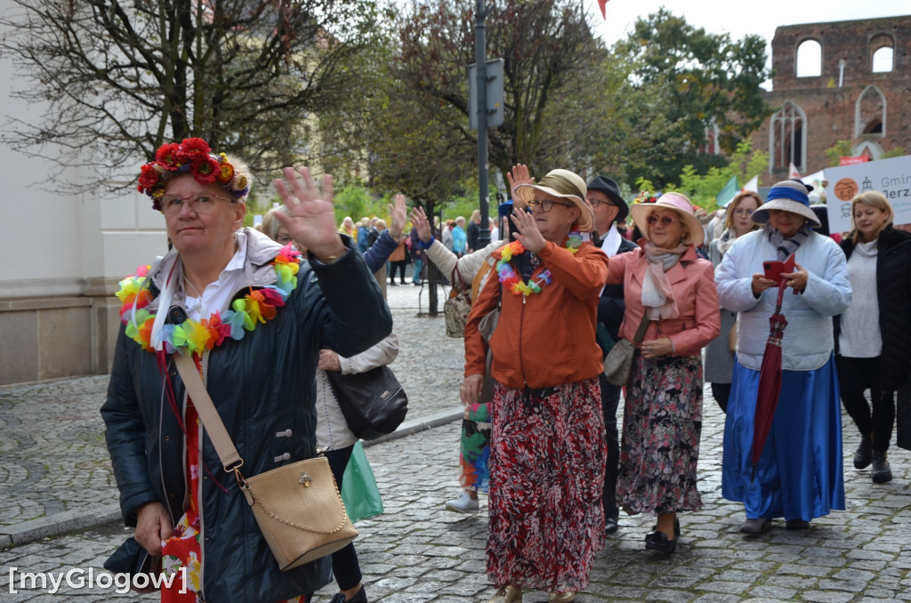 Korowód seniorów w Głogowie