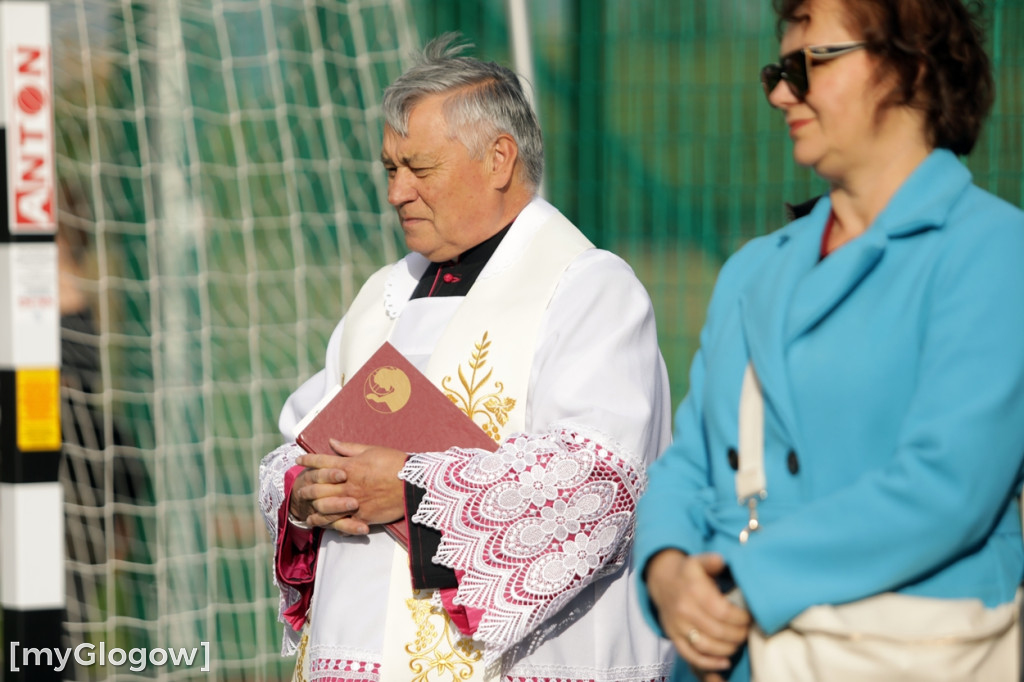 Teraz pod Głogowem mają piękne i nowoczesne boiska