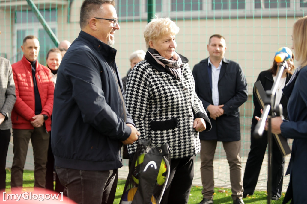 Teraz pod Głogowem mają piękne i nowoczesne boiska