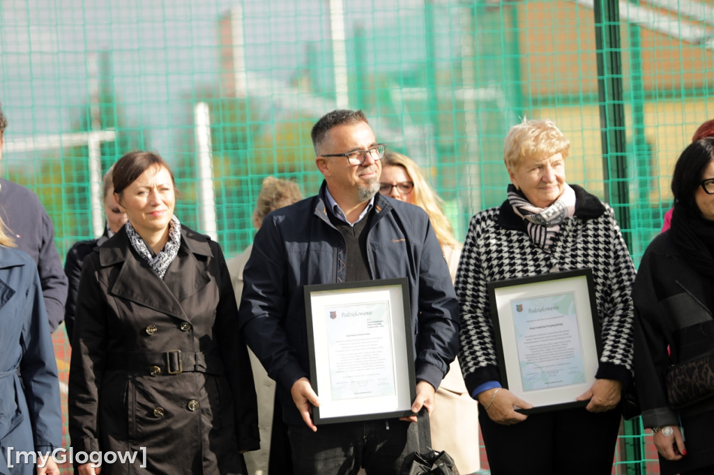 Teraz pod Głogowem mają piękne i nowoczesne boiska
