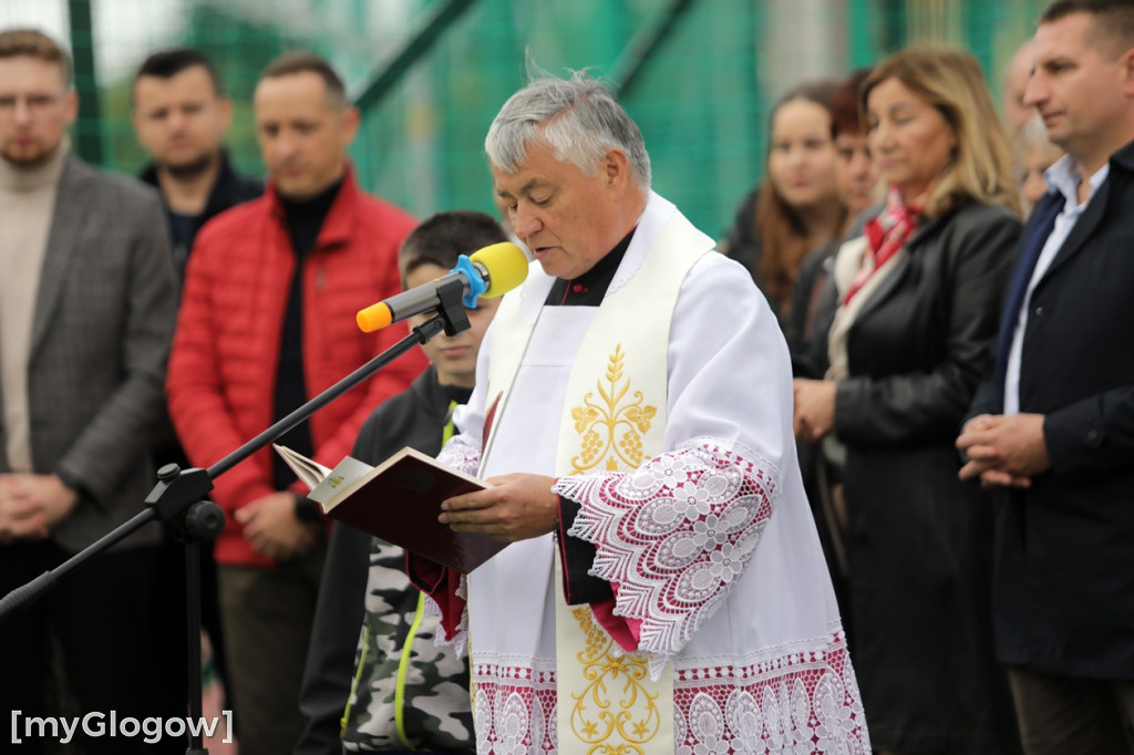 Teraz pod Głogowem mają piękne i nowoczesne boiska