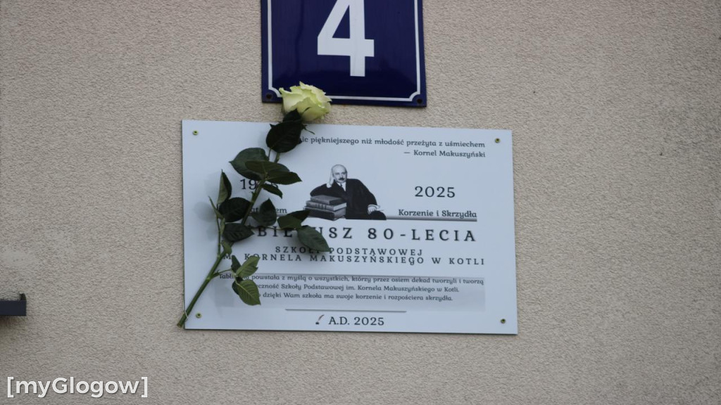 Kornel Makuszyński na jubileuszu w Kotli!