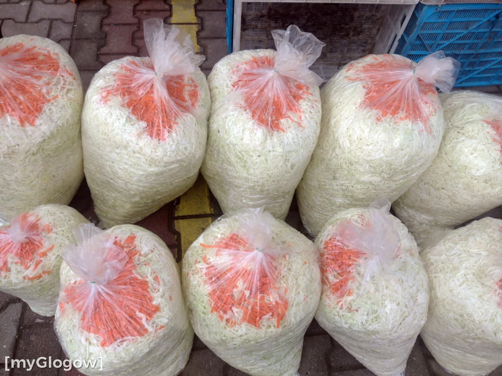 Ceny warzyw i owoców na targu w Głogowie