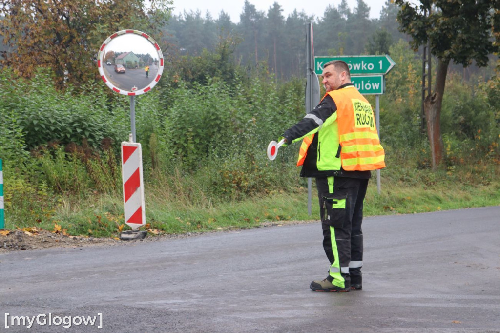 Remont drogi Głogów - Sława