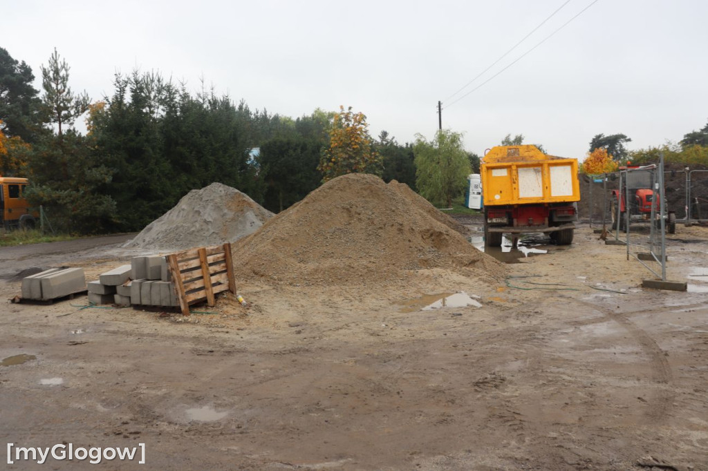 Remont drogi Głogów - Sława