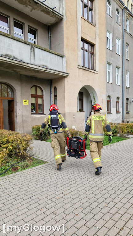 Akcja strażaków na Wałach Chrobrego