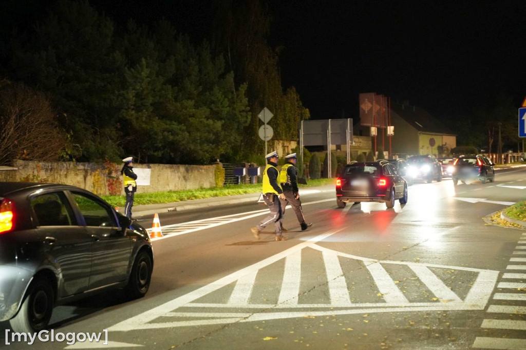 Potrącenie motocyklisty w Głogowie