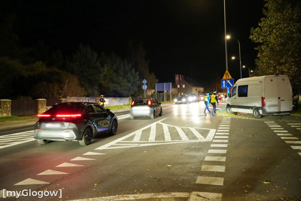 Potrącenie motocyklisty w Głogowie