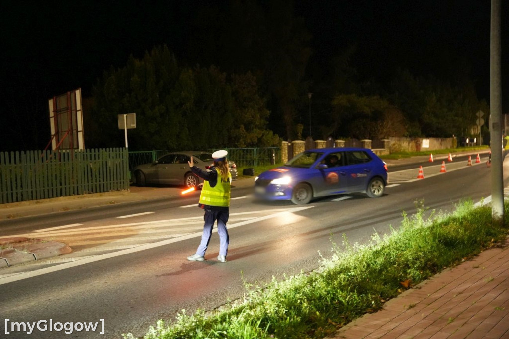 Potrącenie motocyklisty w Głogowie