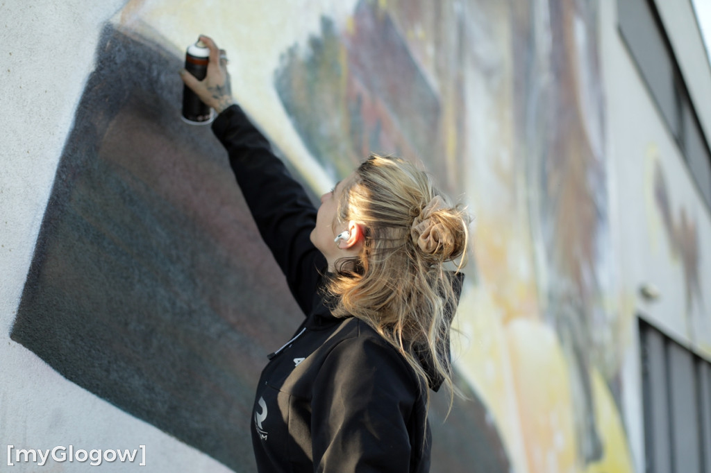 Wielki mural gotowy! A ona zapowiada, że tu wróci