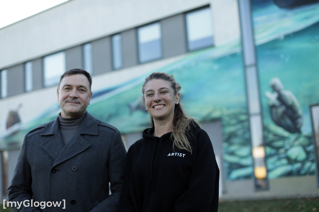 Wielki mural gotowy! A ona zapowiada, że tu wróci