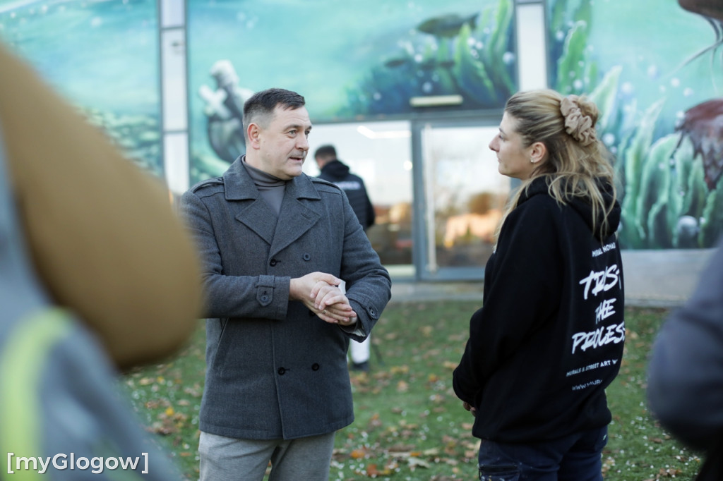 Wielki mural gotowy! A ona zapowiada, że tu wróci