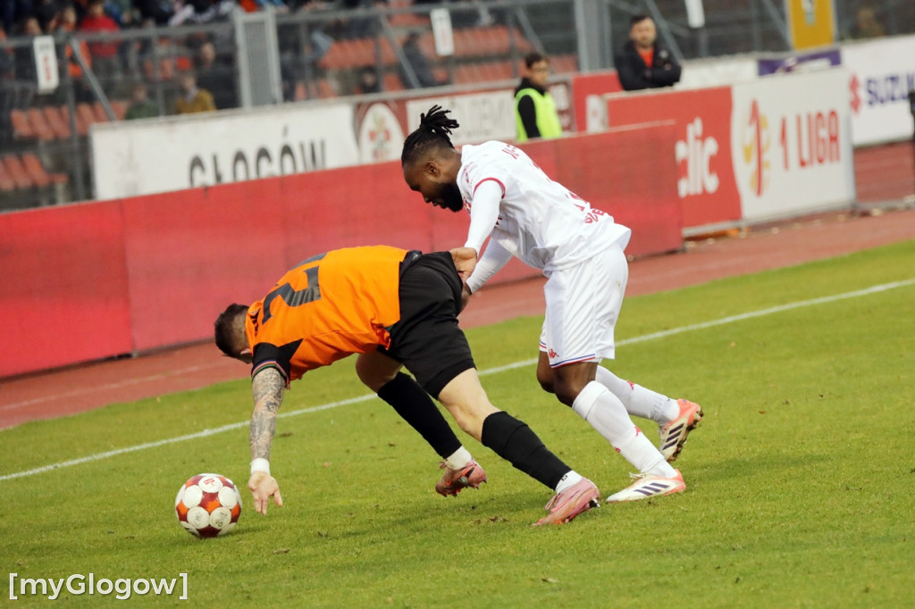 Piłkarskie emocje! Chrobry grał z Wisłą