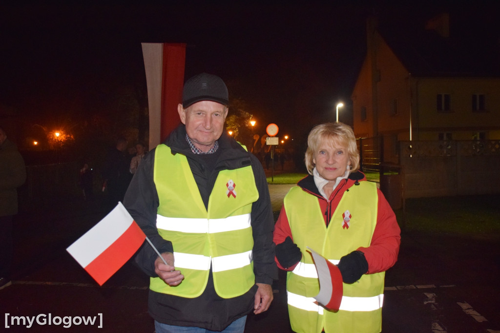 I Nocny Marszobieg dla Niepodłej w Grębocicach