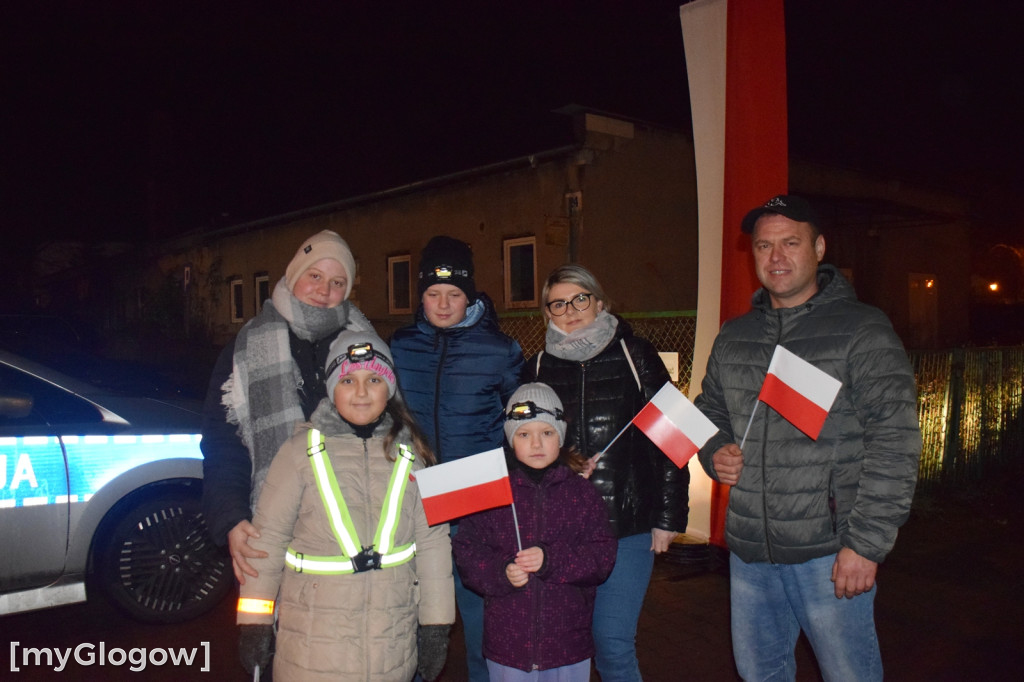 I Nocny Marszobieg dla Niepodłej w Grębocicach