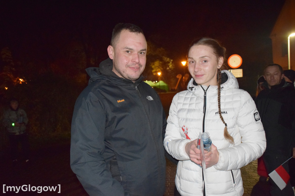 I Nocny Marszobieg dla Niepodłej w Grębocicach