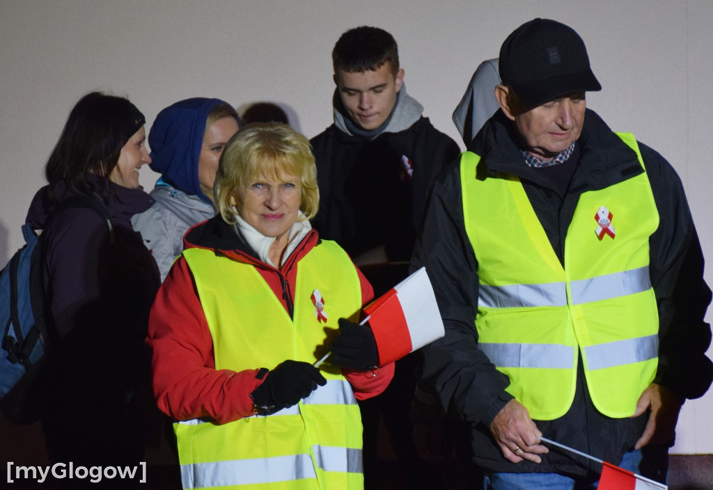 I Nocny Marszobieg dla Niepodłej w Grębocicach