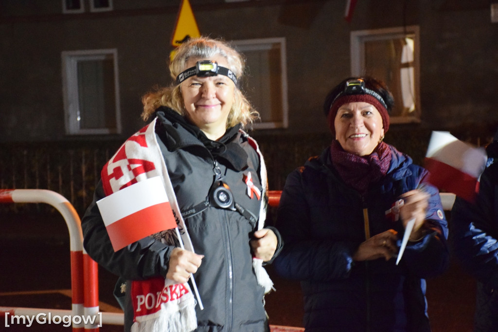 I Nocny Marszobieg dla Niepodłej w Grębocicach