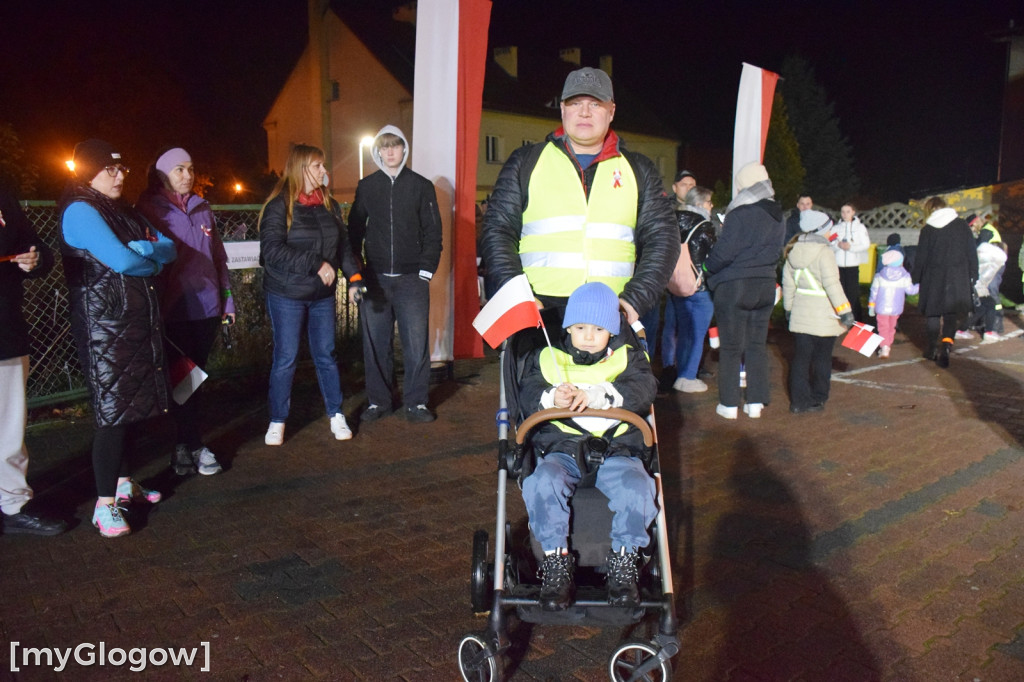 I Nocny Marszobieg dla Niepodłej w Grębocicach