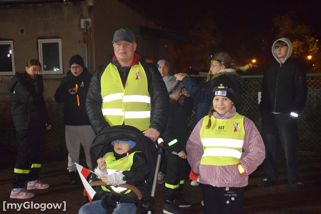 I Nocny Marszobieg dla Niepodłej w Grębocicach