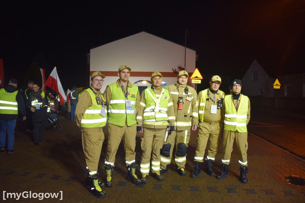 I Nocny Marszobieg dla Niepodłej w Grębocicach