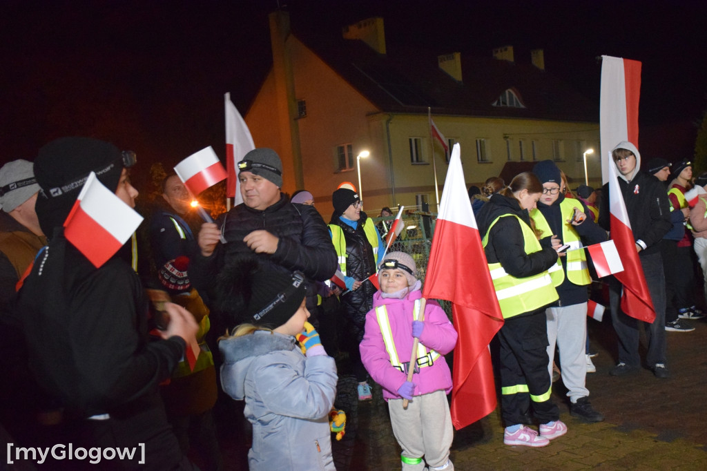 I Nocny Marszobieg dla Niepodłej w Grębocicach