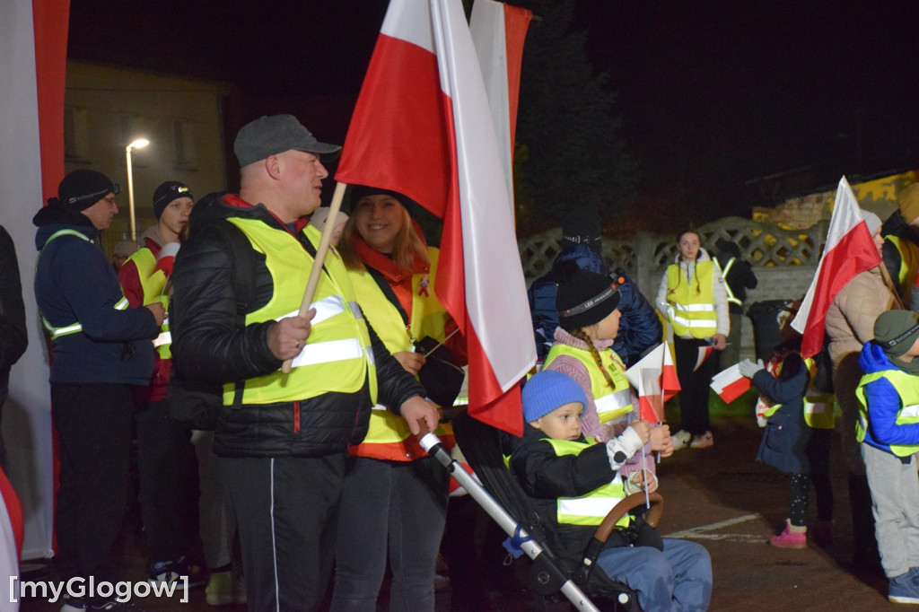 I Nocny Marszobieg dla Niepodłej w Grębocicach