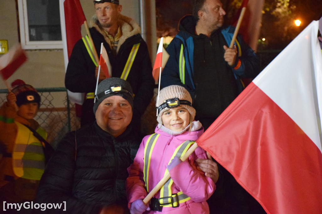 I Nocny Marszobieg dla Niepodłej w Grębocicach