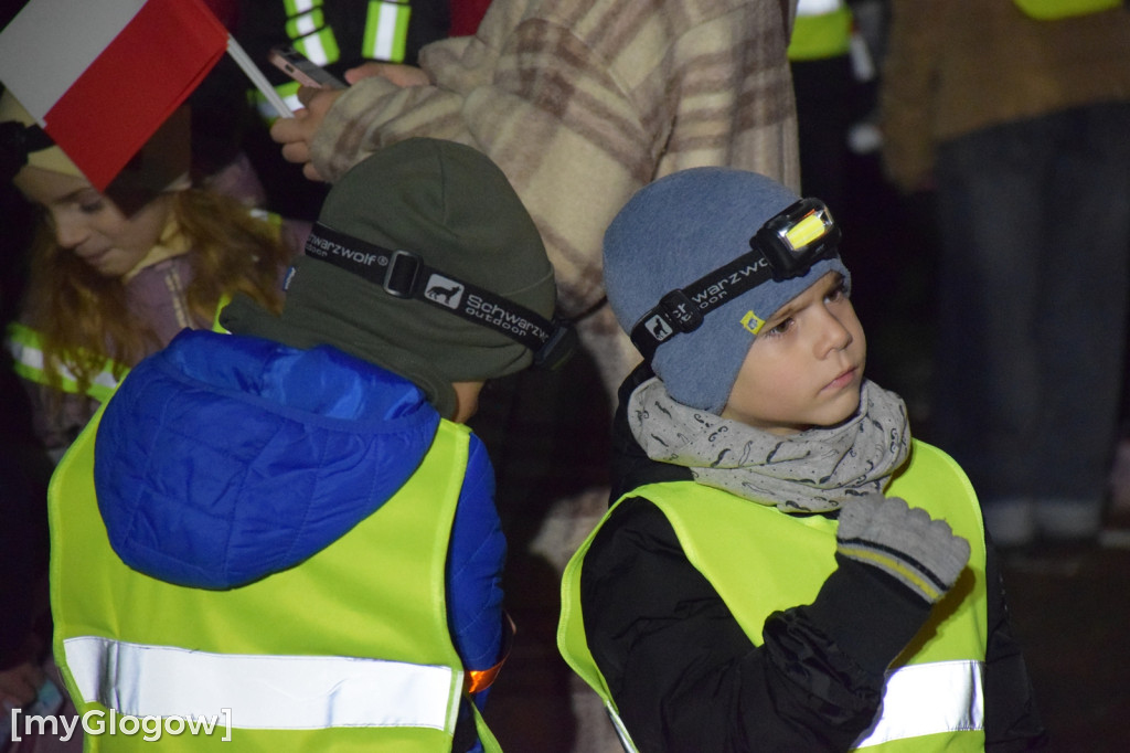 I Nocny Marszobieg dla Niepodłej w Grębocicach