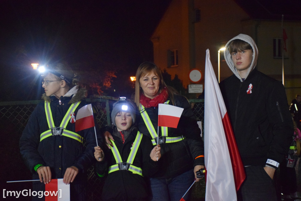 I Nocny Marszobieg dla Niepodłej w Grębocicach