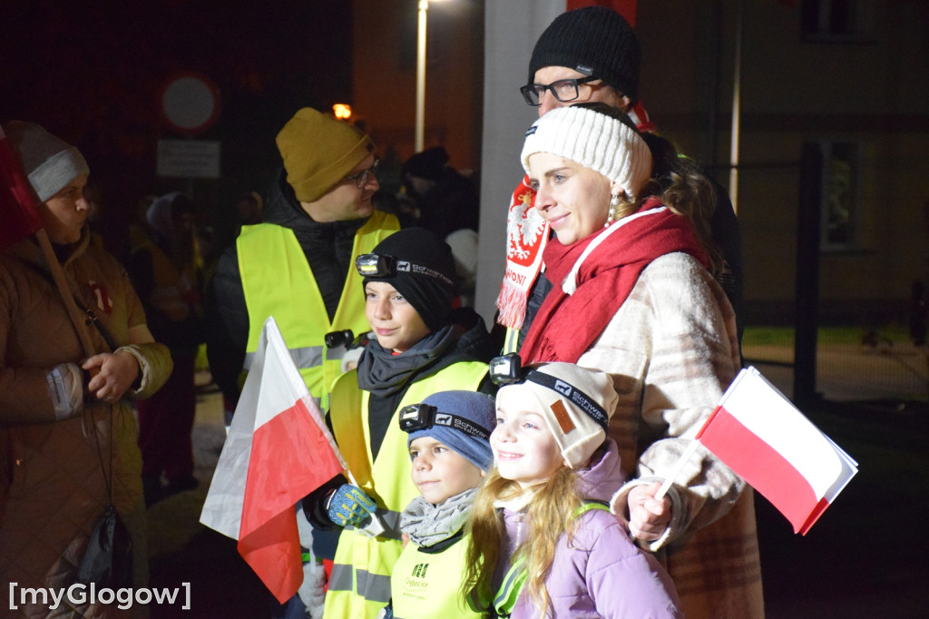 I Nocny Marszobieg dla Niepodłej w Grębocicach
