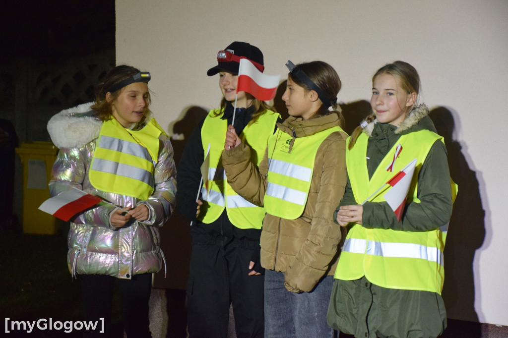 I Nocny Marszobieg dla Niepodłej w Grębocicach