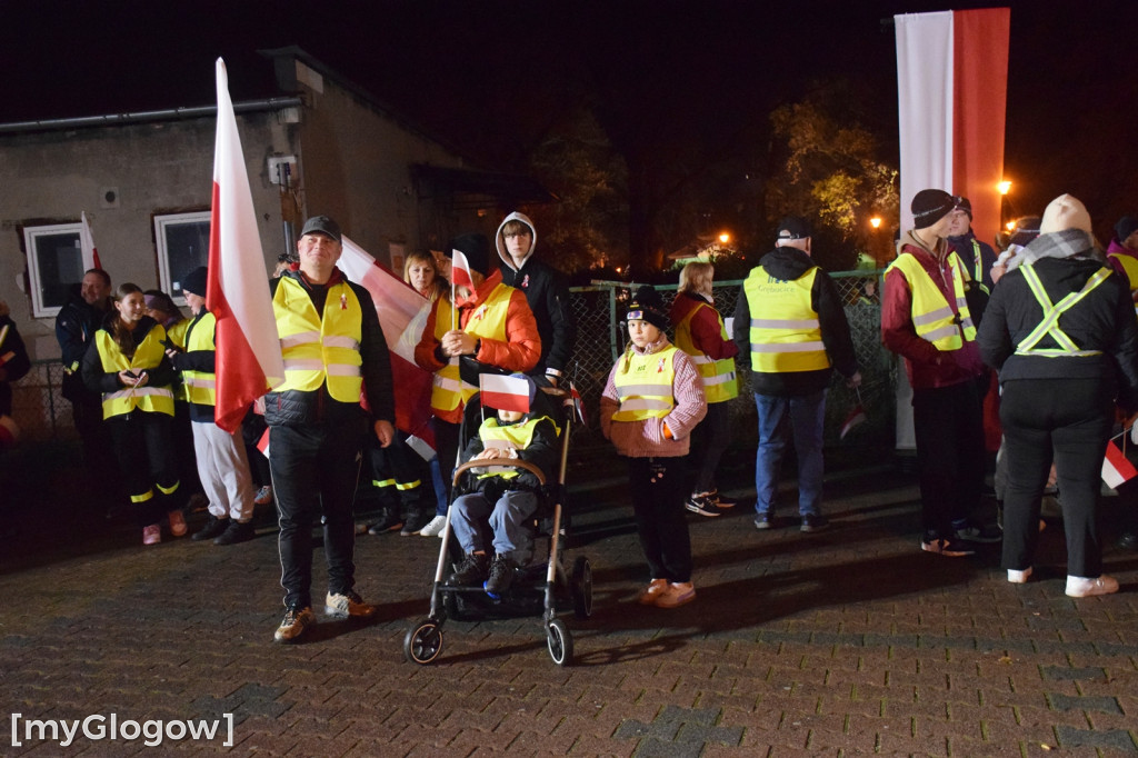I Nocny Marszobieg dla Niepodłej w Grębocicach