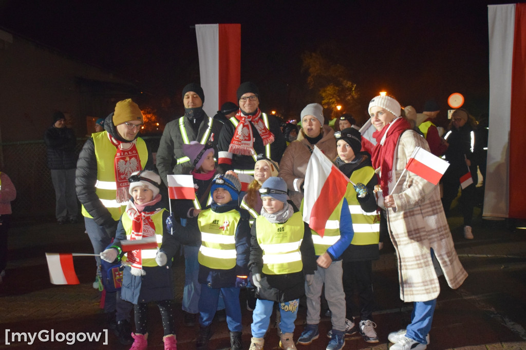 I Nocny Marszobieg dla Niepodłej w Grębocicach