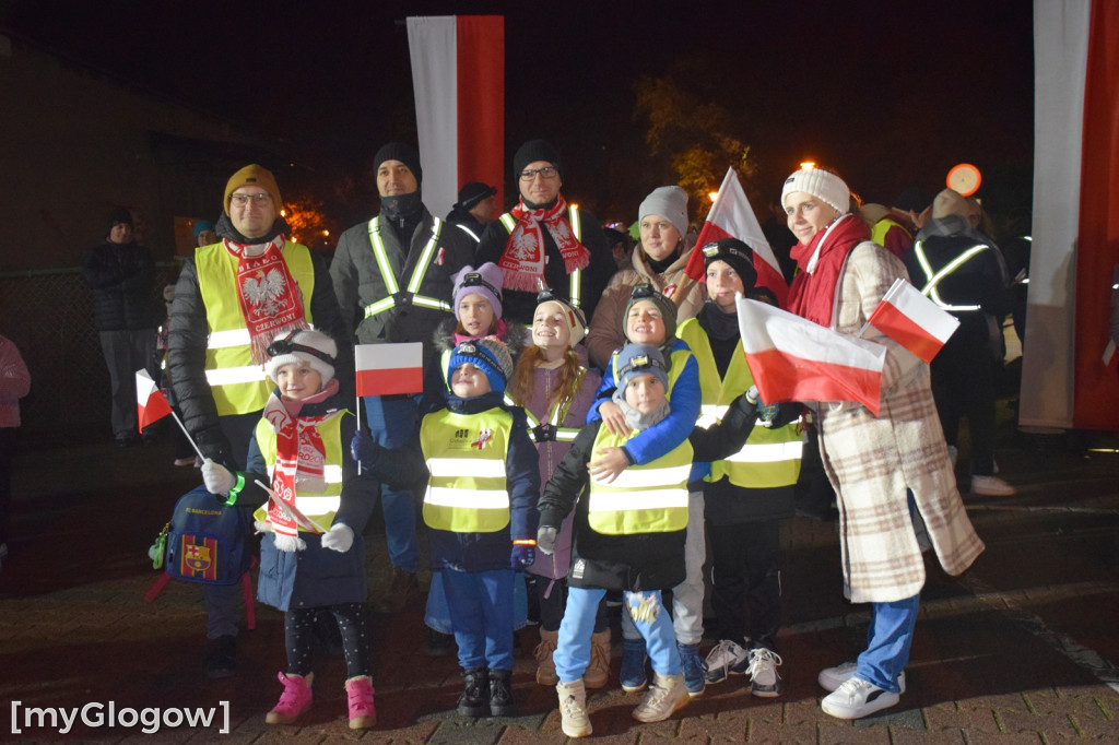 I Nocny Marszobieg dla Niepodłej w Grębocicach