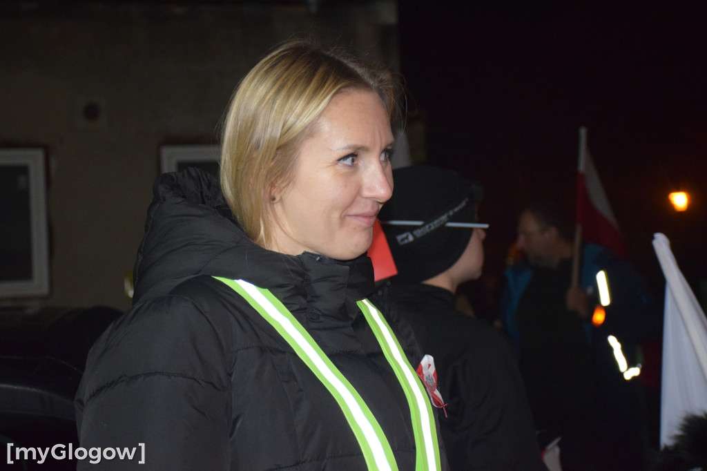 I Nocny Marszobieg dla Niepodłej w Grębocicach