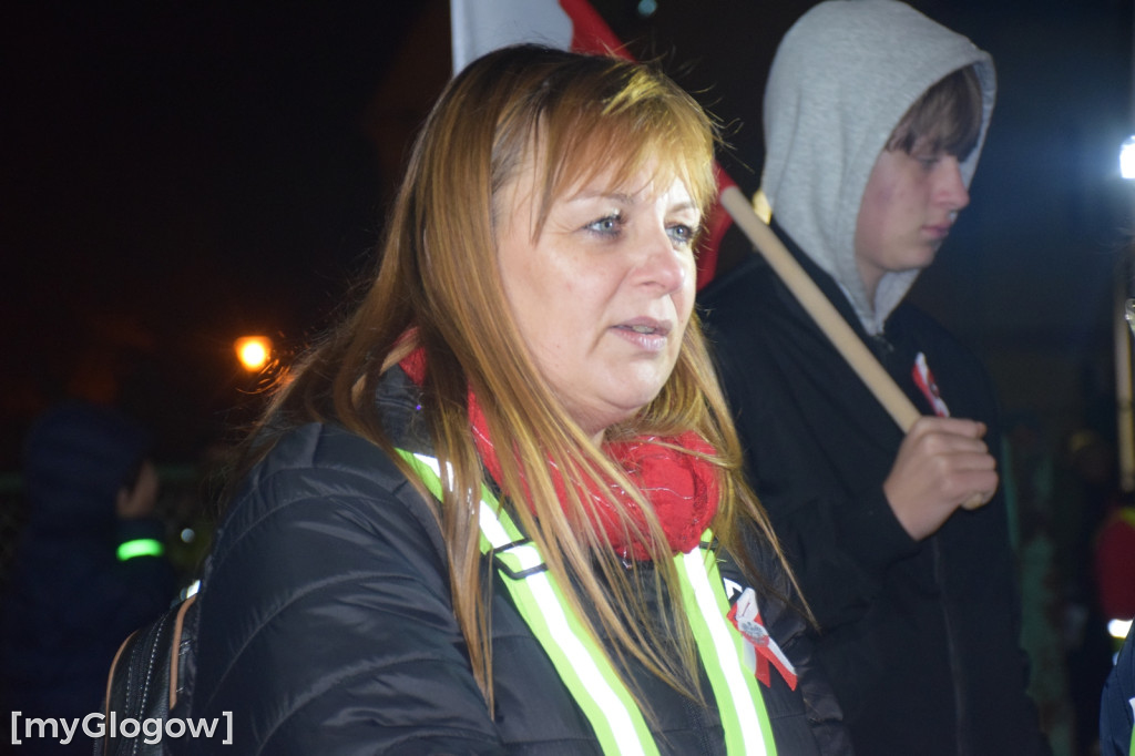 I Nocny Marszobieg dla Niepodłej w Grębocicach