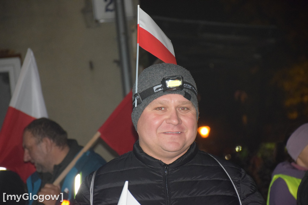 I Nocny Marszobieg dla Niepodłej w Grębocicach