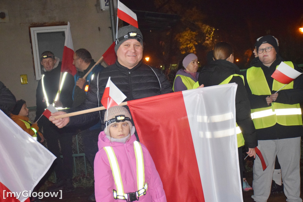 I Nocny Marszobieg dla Niepodłej w Grębocicach