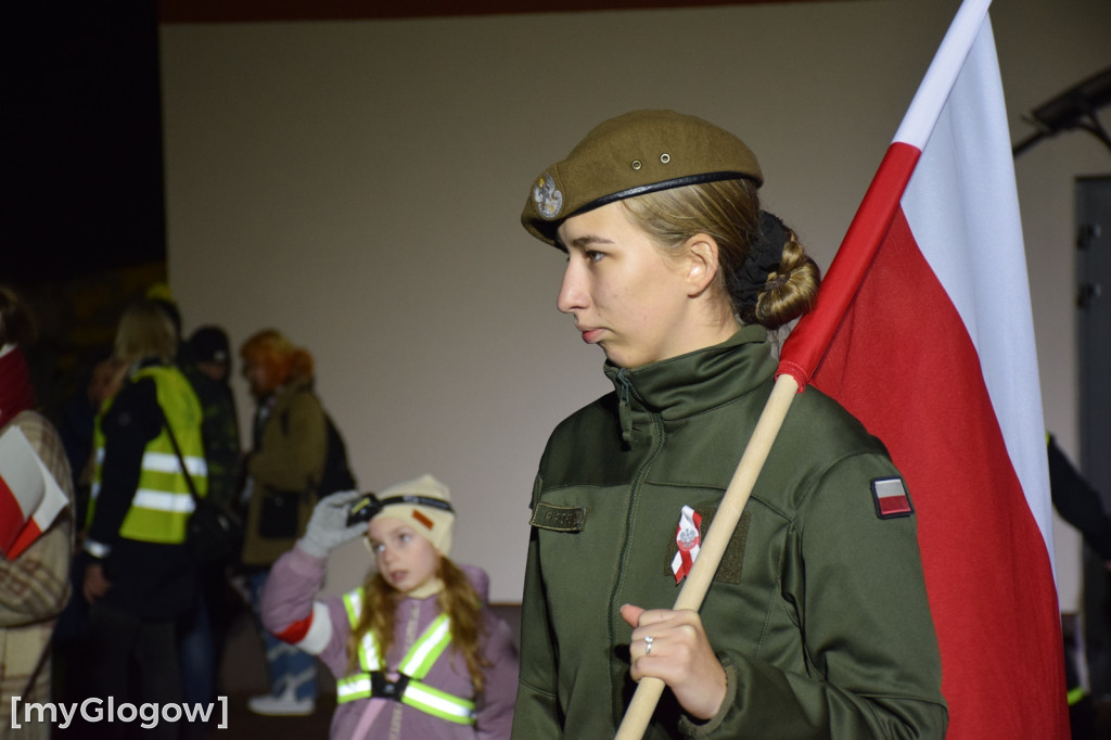 I Nocny Marszobieg dla Niepodłej w Grębocicach