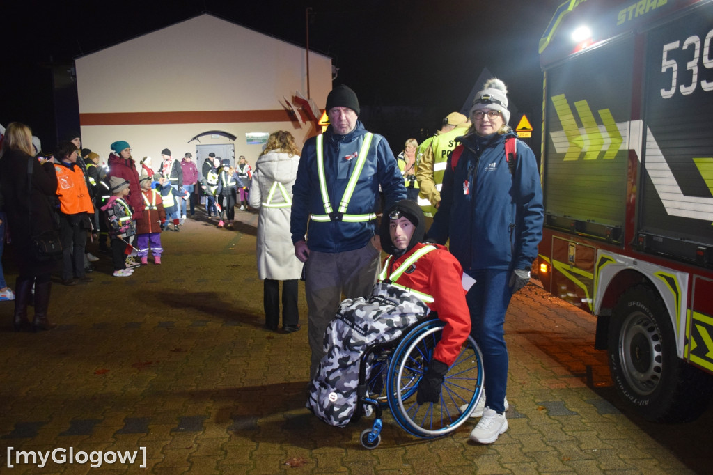 I Nocny Marszobieg dla Niepodłej w Grębocicach