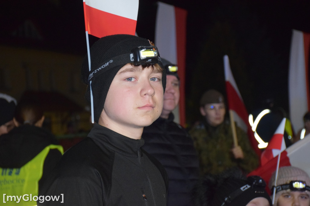 I Nocny Marszobieg dla Niepodłej w Grębocicach