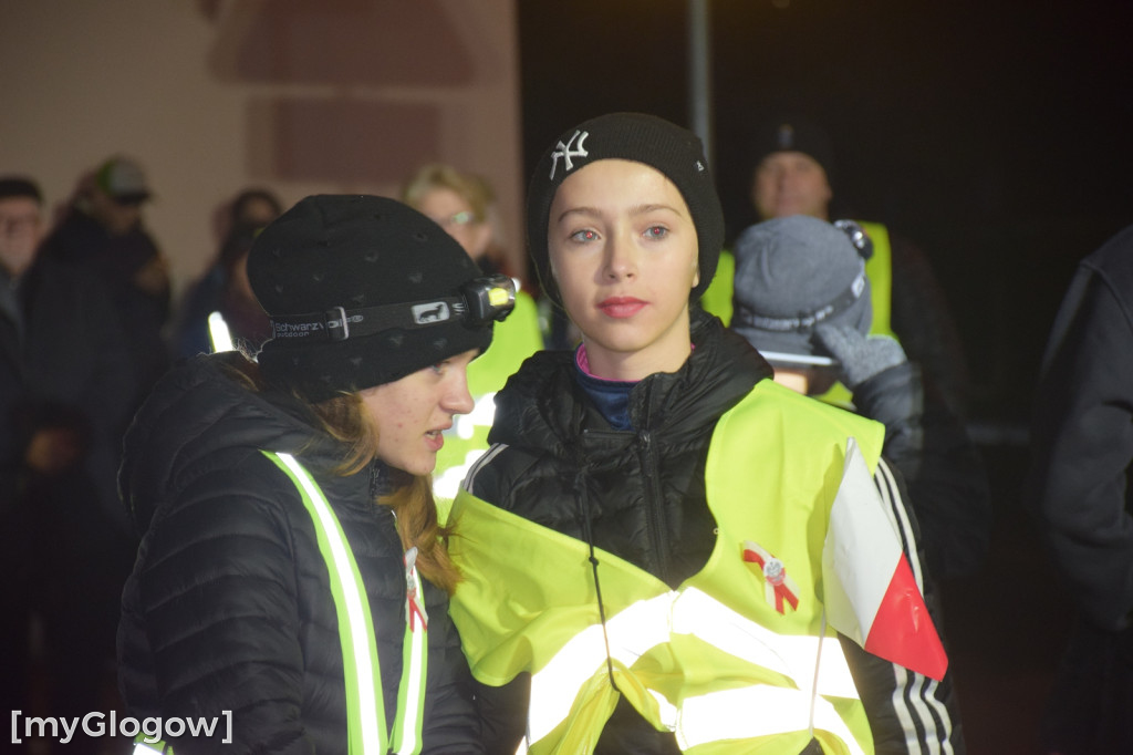 I Nocny Marszobieg dla Niepodłej w Grębocicach